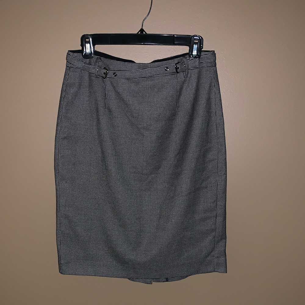 Banana Republic Gray Pencil Skirt